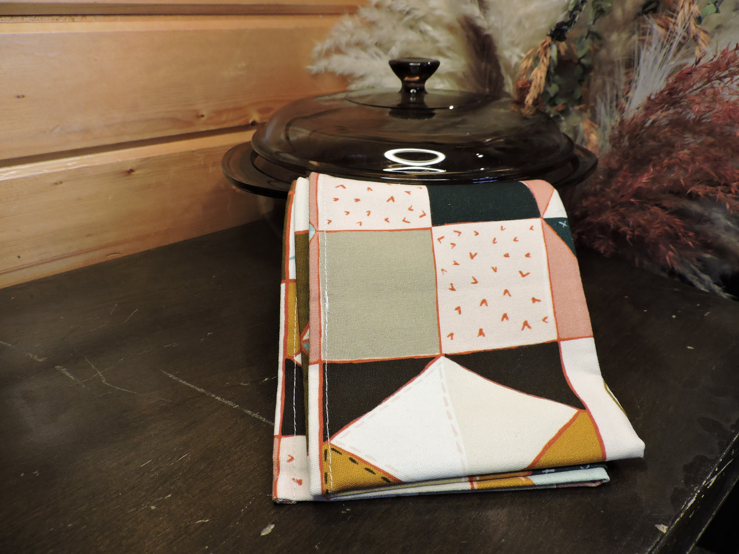 Ranch Patchwork Tea Towel