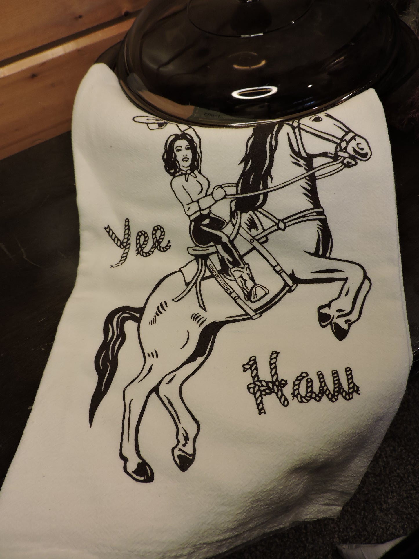 Cowgirl Tea Towel